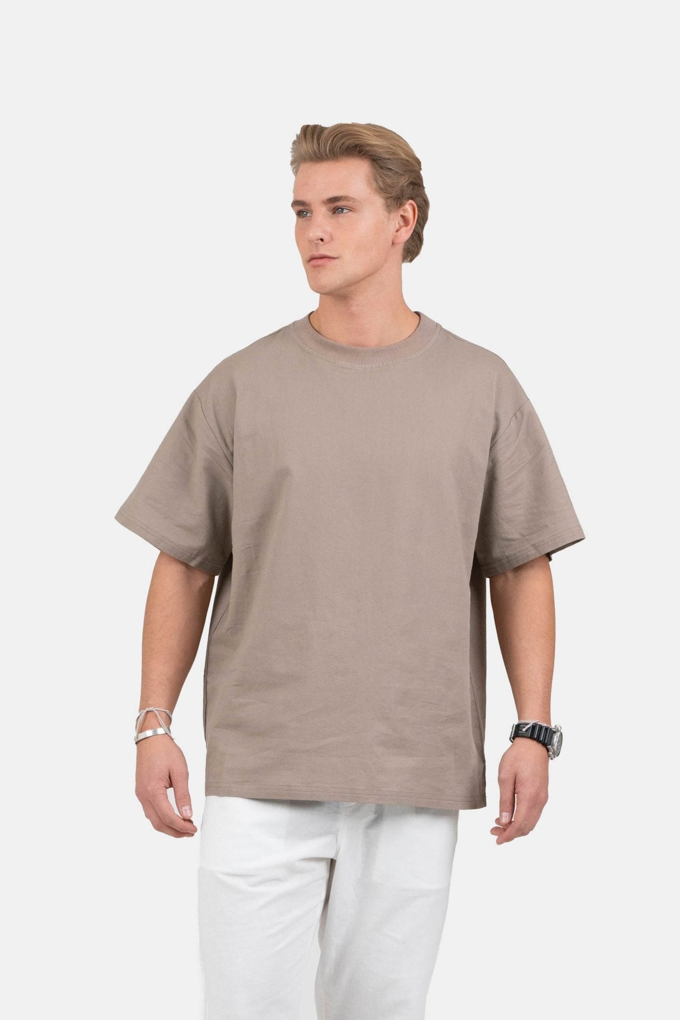 Hør T-shirt Mokka | Skagen-clothing.dk